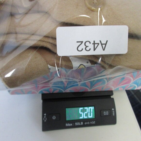 Talbots Pure Camel Hair Nehru Band Collar Blazer Women 12 Beige Button Vtg 520 - Picture 10 of 10